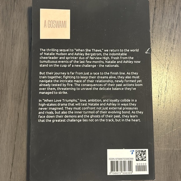 🏳️‍🌈 When Love Triumphs A. Goswami LGBTQ romance paperback book - Picture 2 of 5